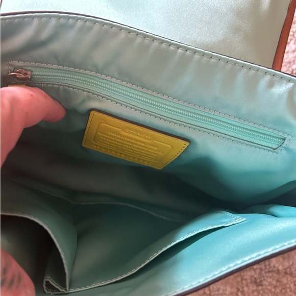 COACH Cross Body Purse + Matching Wallet - Picture 6 of 9